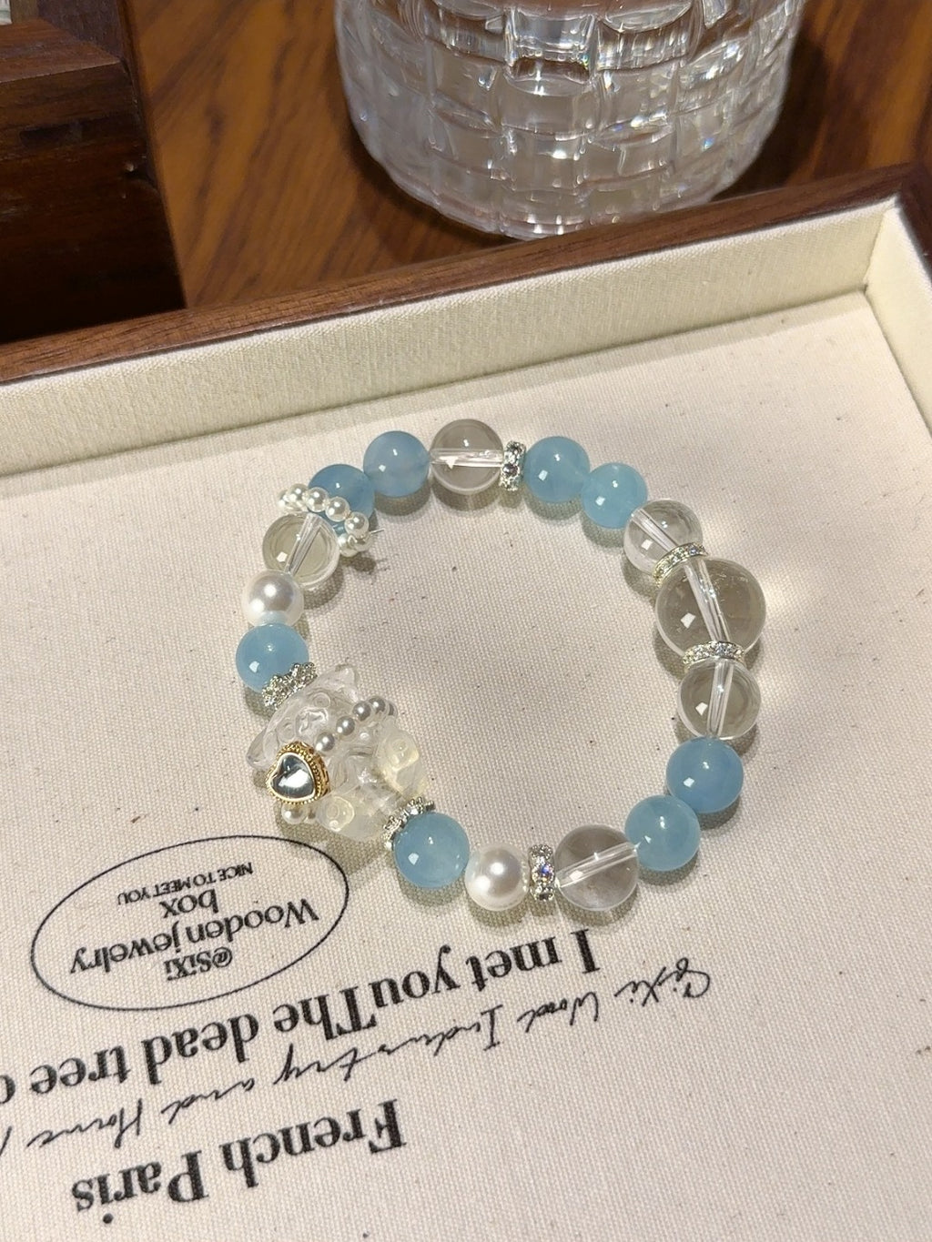 Natural Natural Crystal Crystal Bracelet —  | Handmade Crystal Jewelry