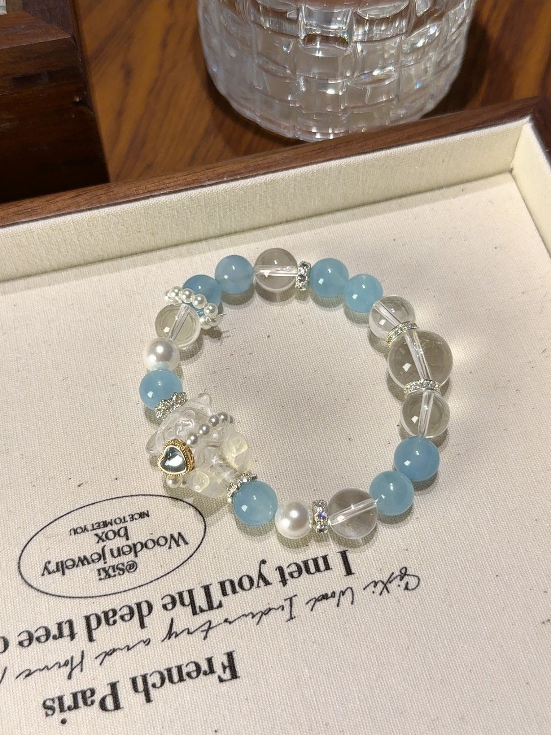 Natural Natural Crystal Crystal Bracelet —  | Handmade Crystal Jewelry