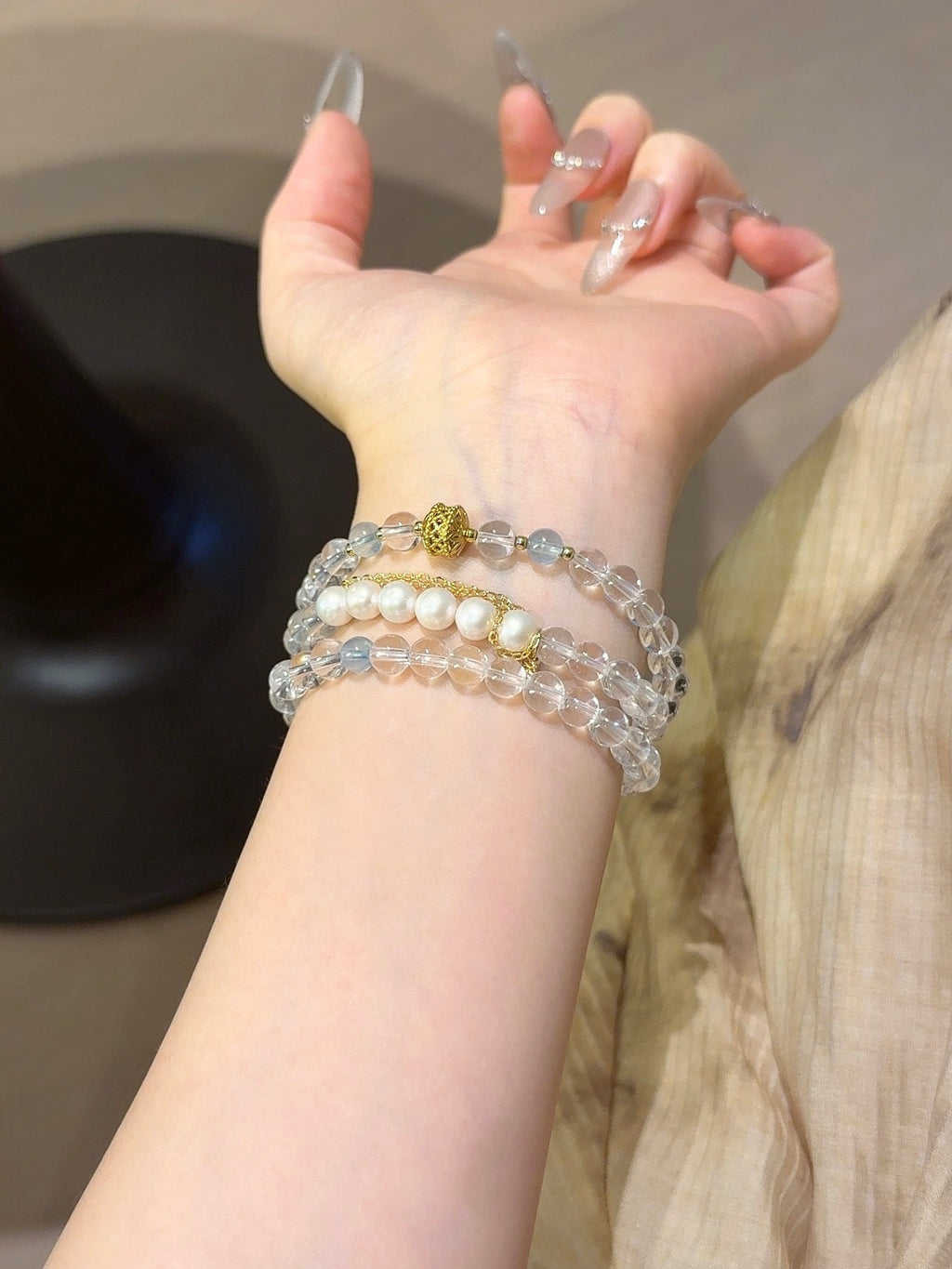 Natural Natural Crystal Crystal Bracelet —  | Handmade Crystal Jewelry