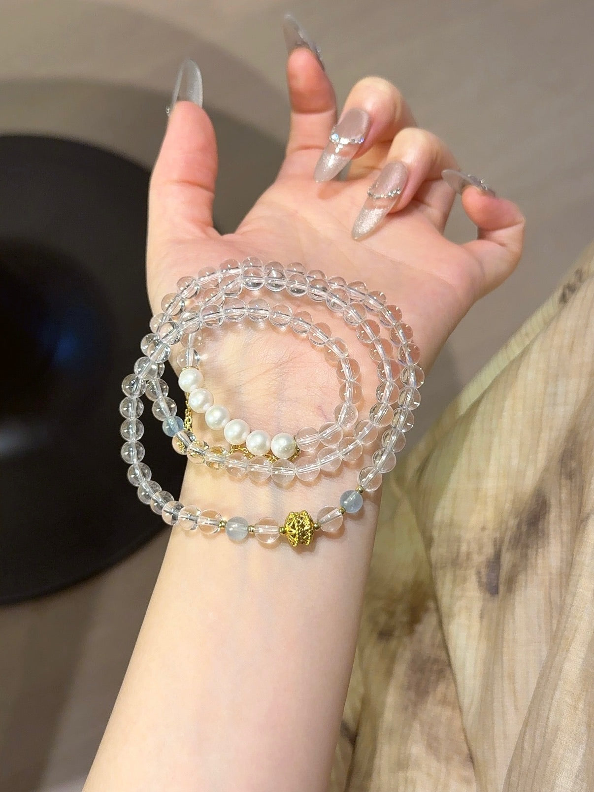 Natural Natural Crystal Crystal Bracelet —  | Handmade Crystal Jewelry