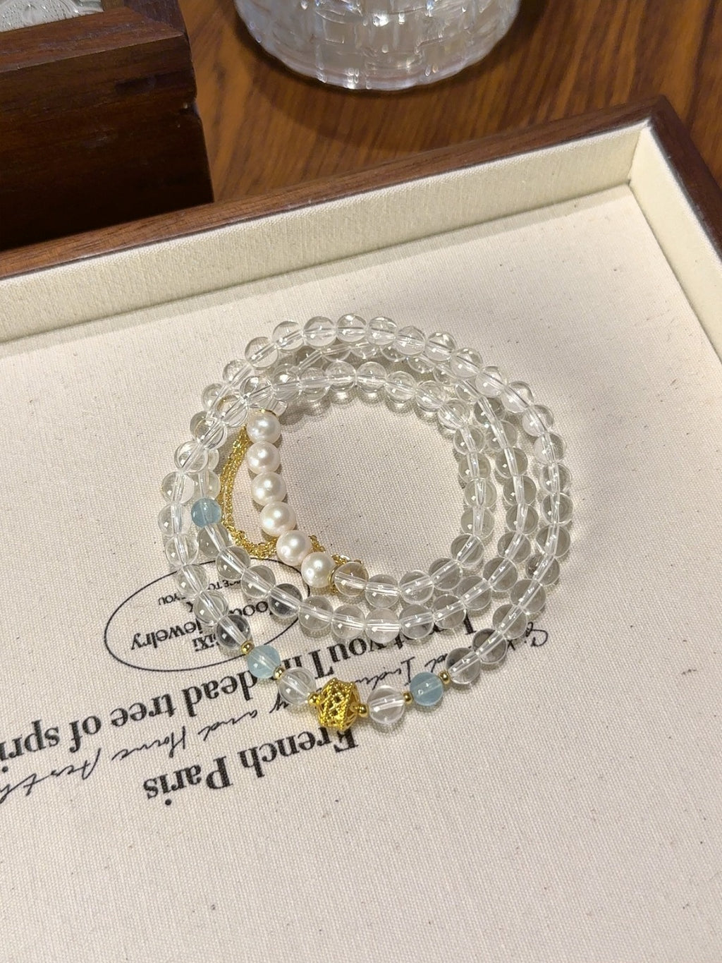 Natural Natural Crystal Crystal Bracelet —  | Handmade Crystal Jewelry