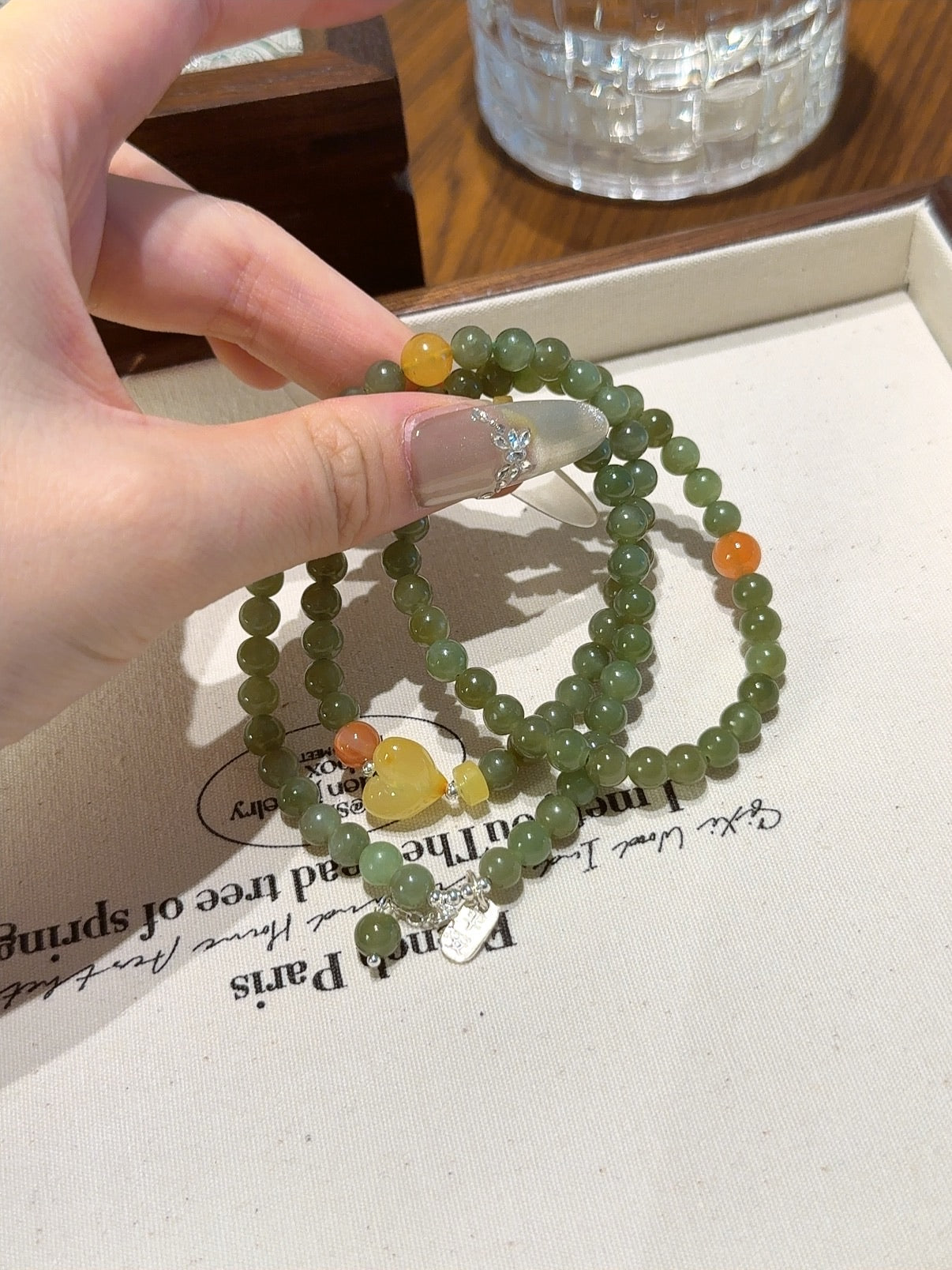 Natural Natural Crystal Crystal Bracelet —  | Handmade Crystal Jewelry