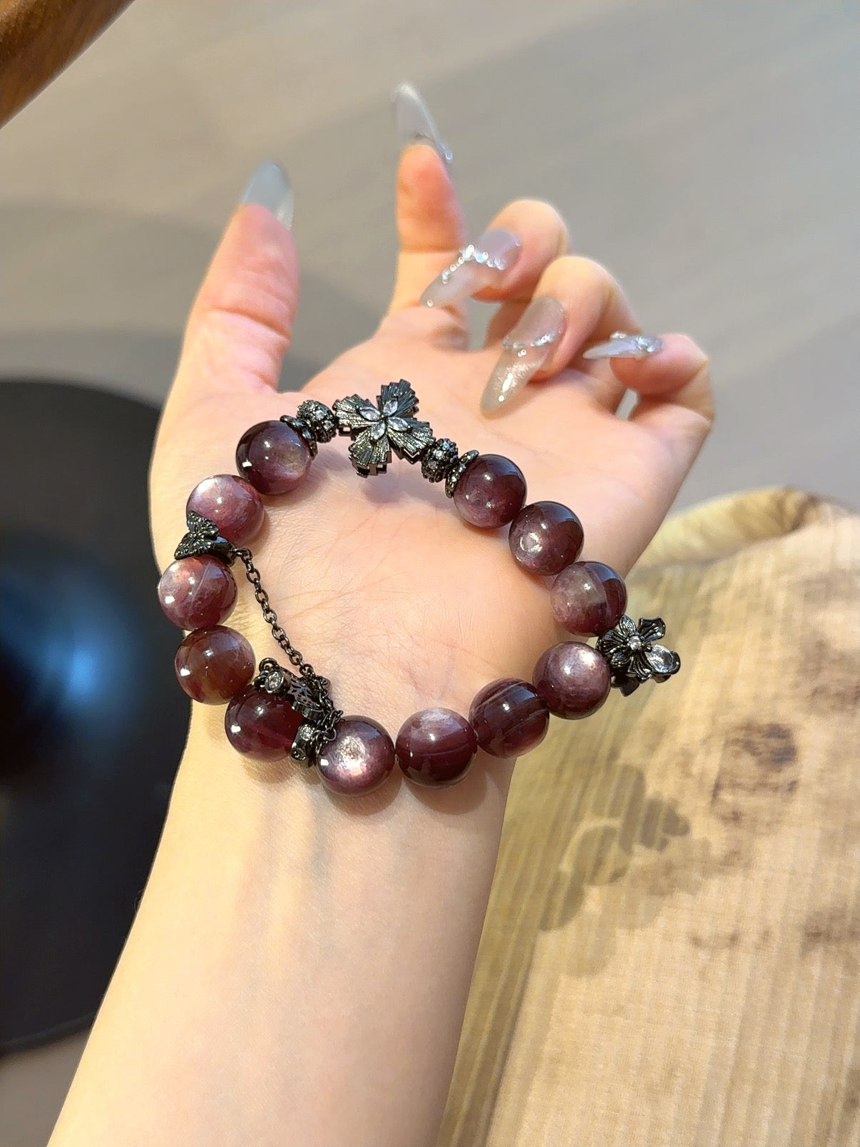 Natural Natural Crystal Crystal Bracelet —  | Handmade Crystal Jewelry