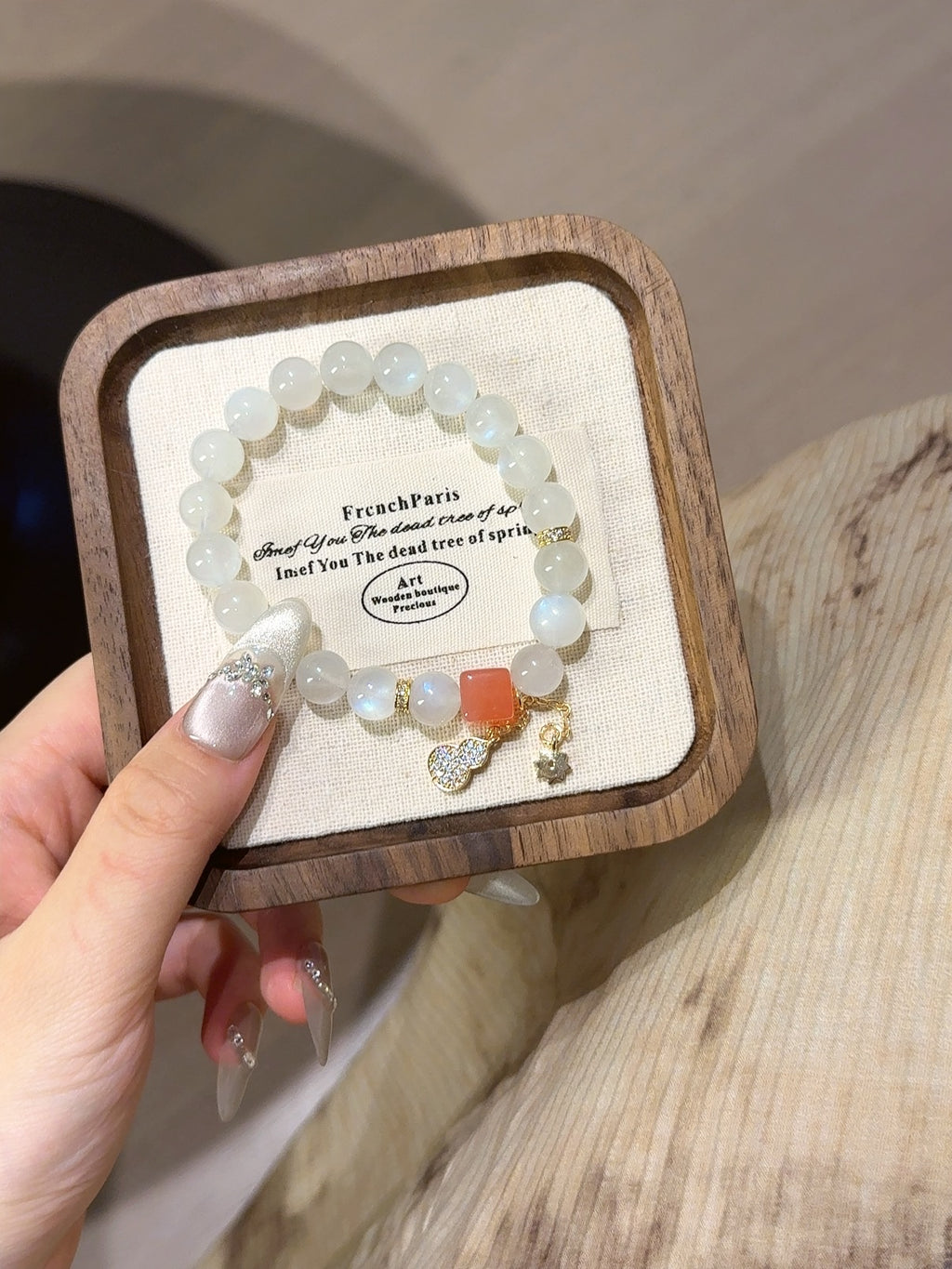 Natural Natural Crystal Crystal Bracelet —  | Handmade Crystal Jewelry