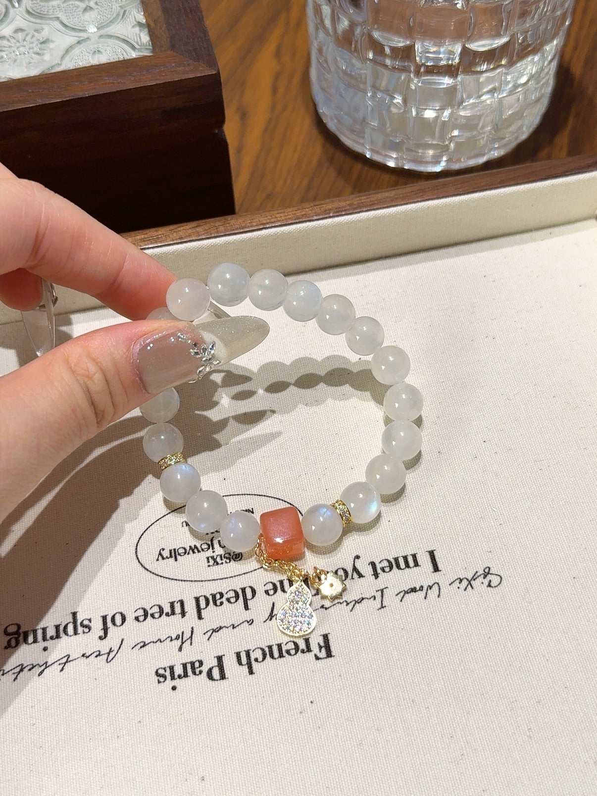 Natural Natural Crystal Crystal Bracelet —  | Handmade Crystal Jewelry