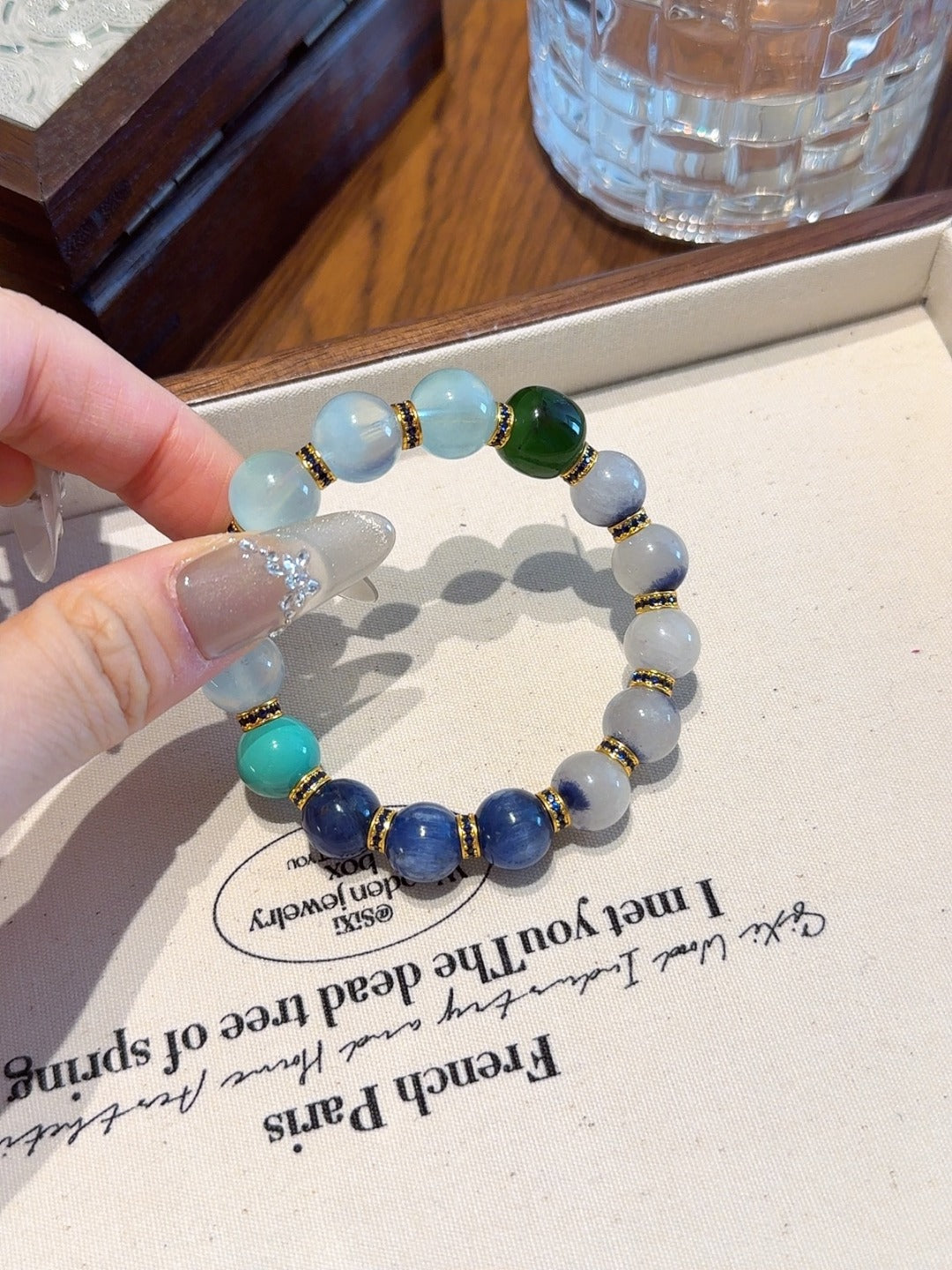 Natural Natural Crystal Crystal Bracelet —  | Handmade Crystal Jewelry