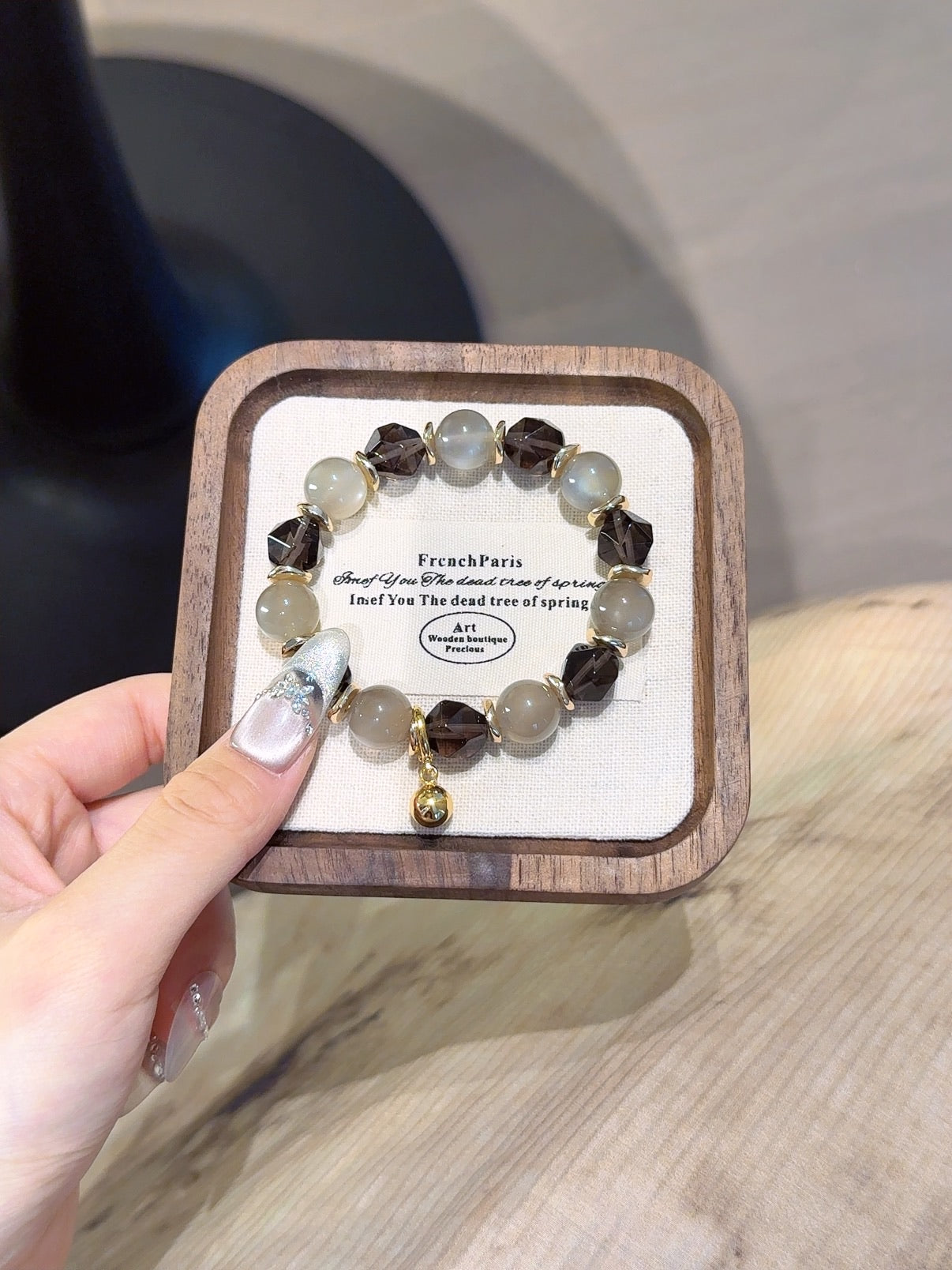 Natural Natural Crystal Crystal Bracelet —  | Handmade Crystal Jewelry