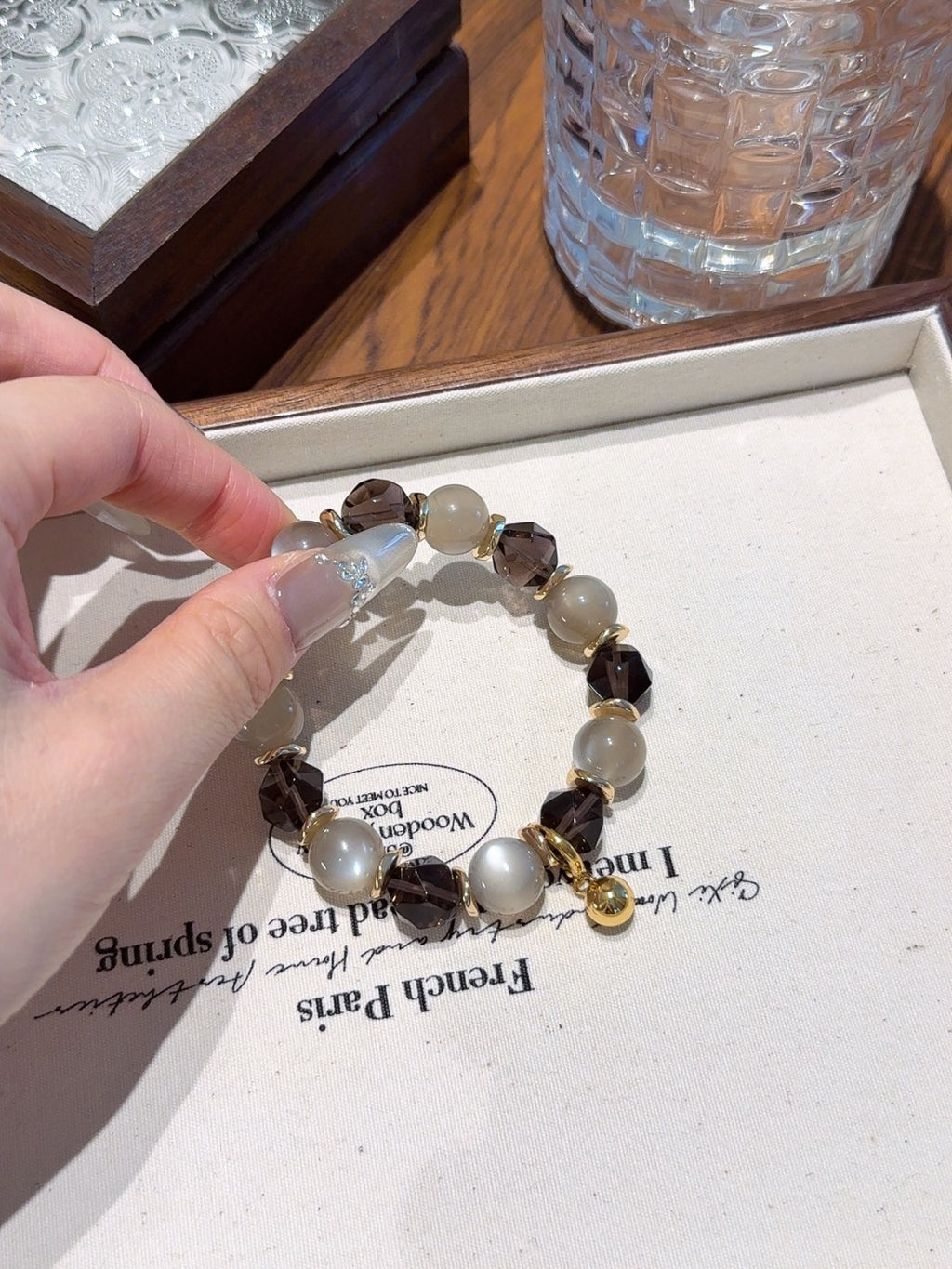 Natural Natural Crystal Crystal Bracelet —  | Handmade Crystal Jewelry