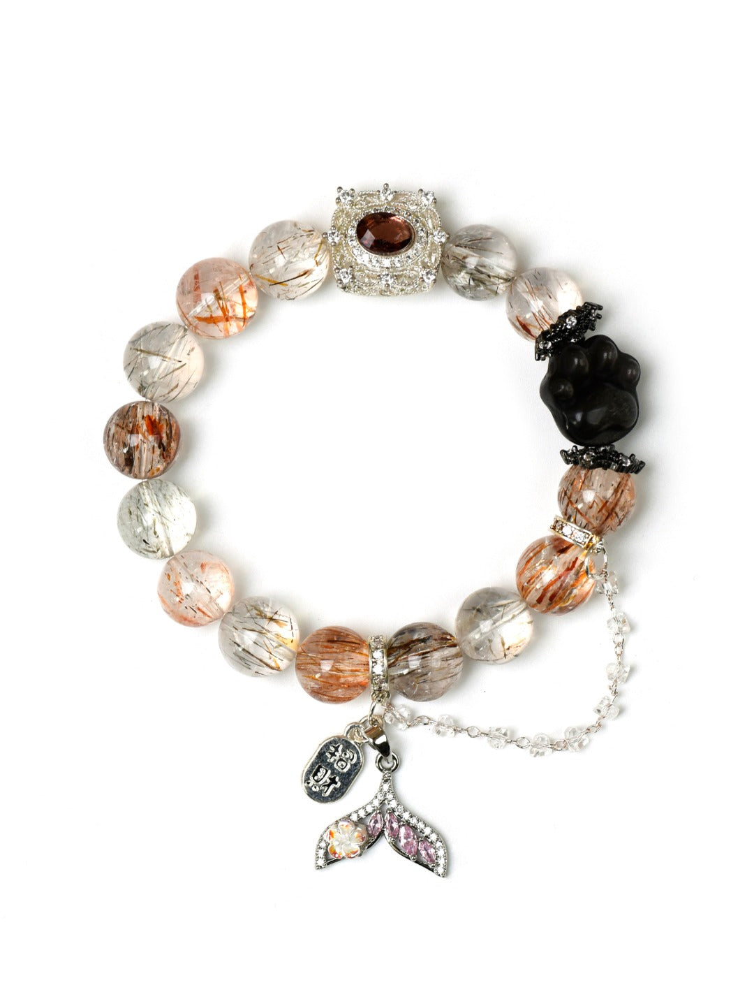 Natural Natural Crystal Crystal Bracelet —  | Handmade Crystal Jewelry