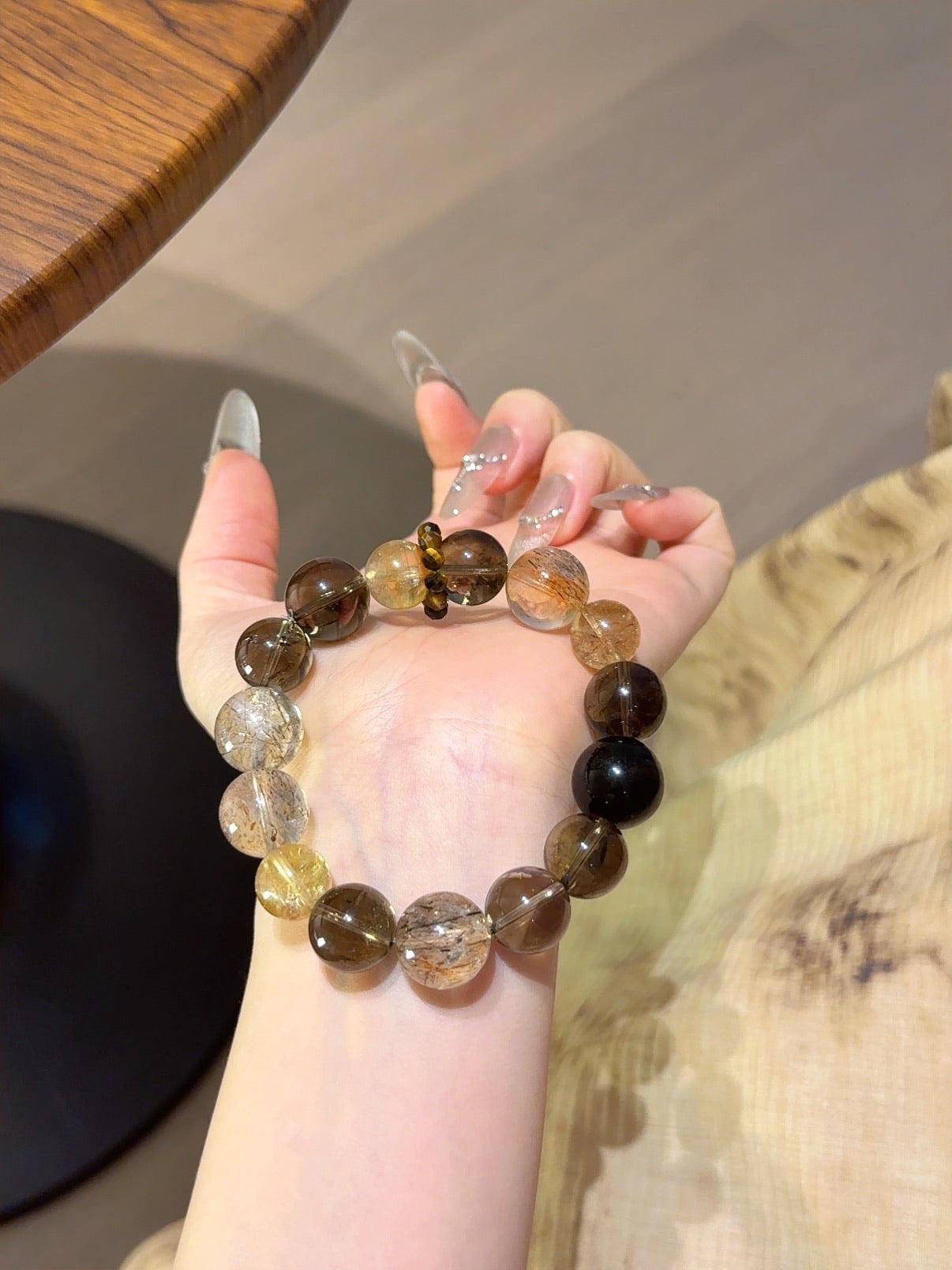 Natural Natural Crystal Crystal Bracelet —  | Handmade Crystal Jewelry