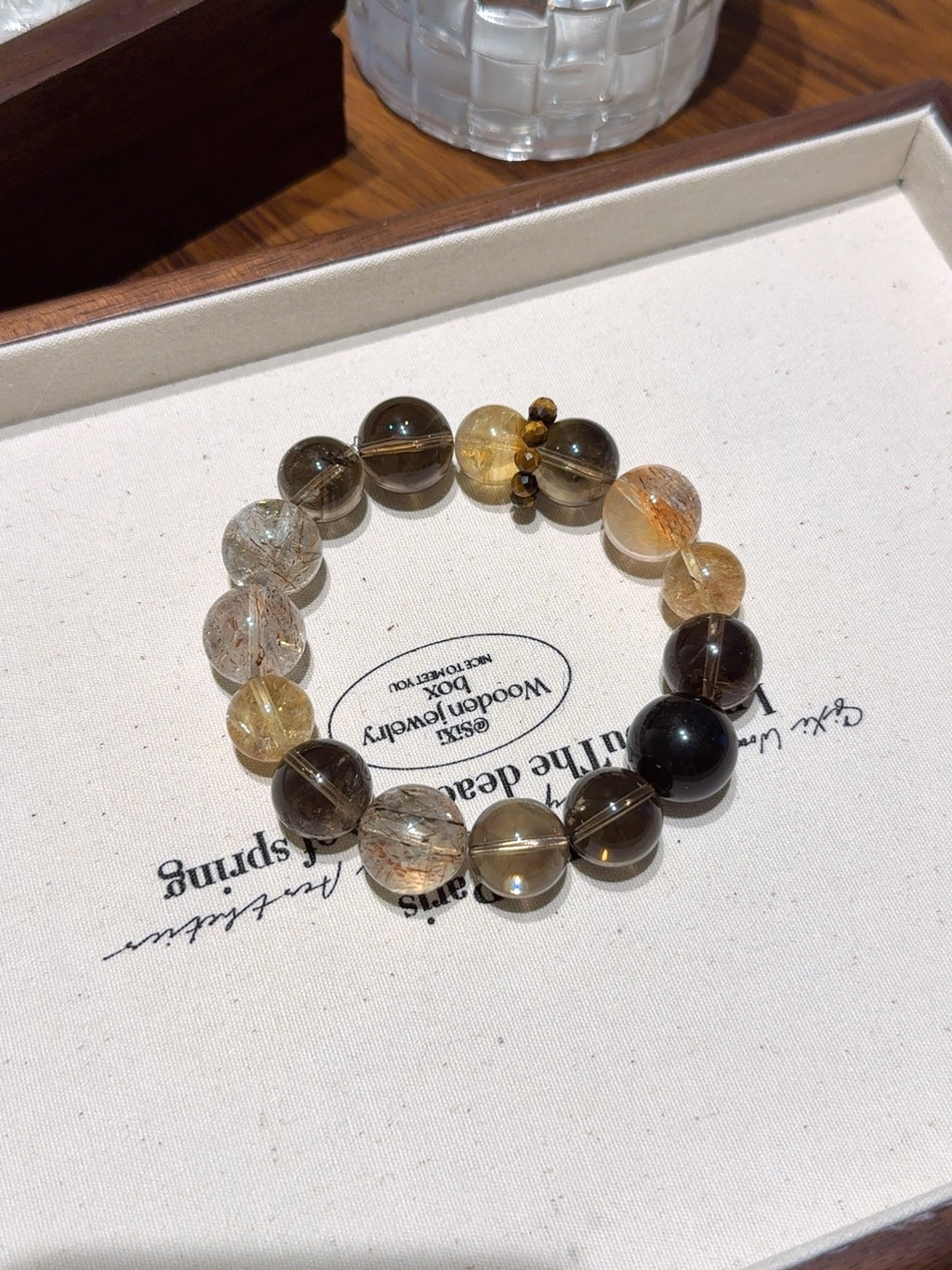 Natural Natural Crystal Crystal Bracelet —  | Handmade Crystal Jewelry