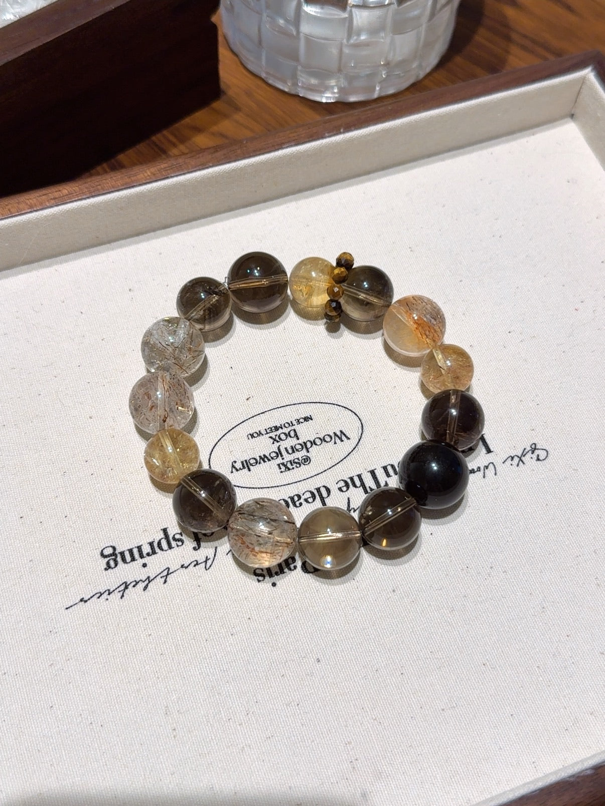Natural Natural Crystal Crystal Bracelet —  | Handmade Crystal Jewelry