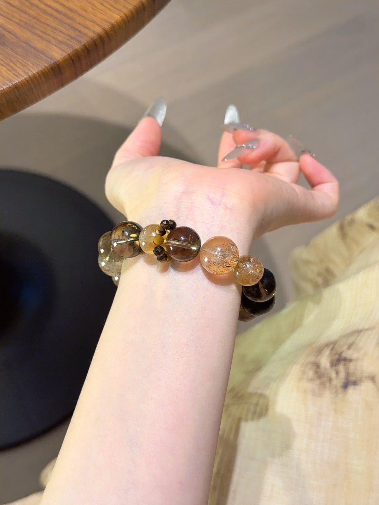Natural Natural Crystal Crystal Bracelet —  | Handmade Crystal Jewelry