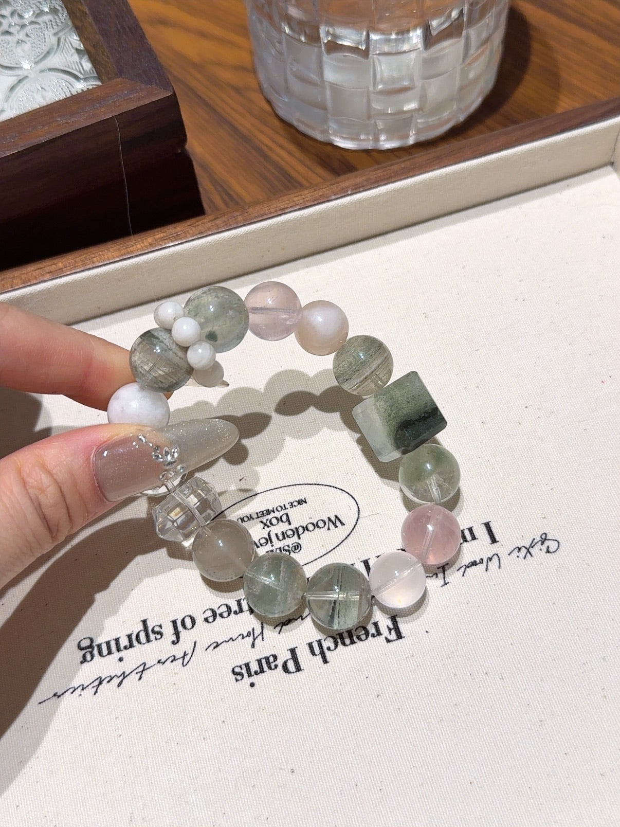 Natural Natural Crystal Crystal Bracelet —  | Handmade Crystal Jewelry