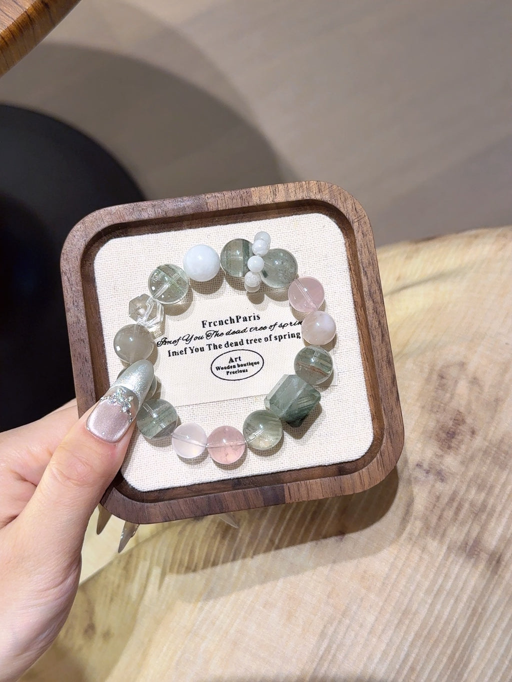 Natural Natural Crystal Crystal Bracelet —  | Handmade Crystal Jewelry
