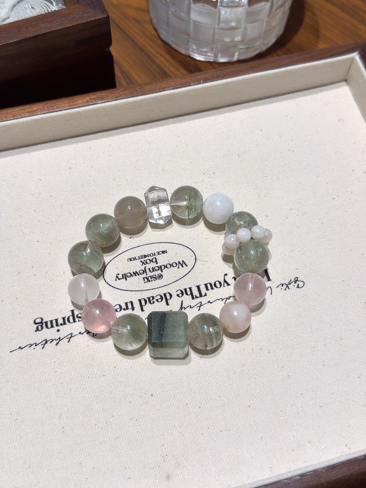 Natural Natural Crystal Crystal Bracelet —  | Handmade Crystal Jewelry