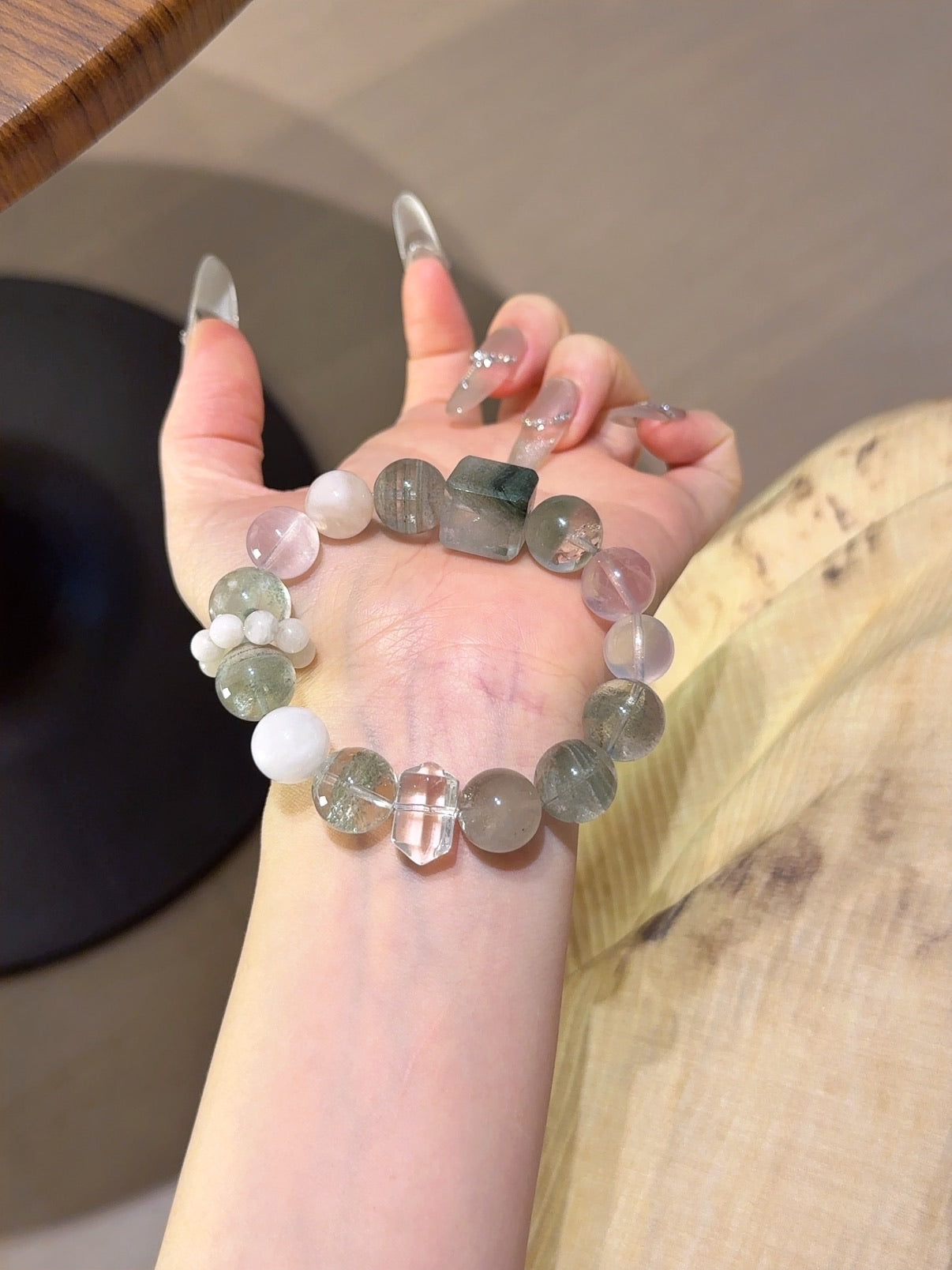 Natural Natural Crystal Crystal Bracelet —  | Handmade Crystal Jewelry