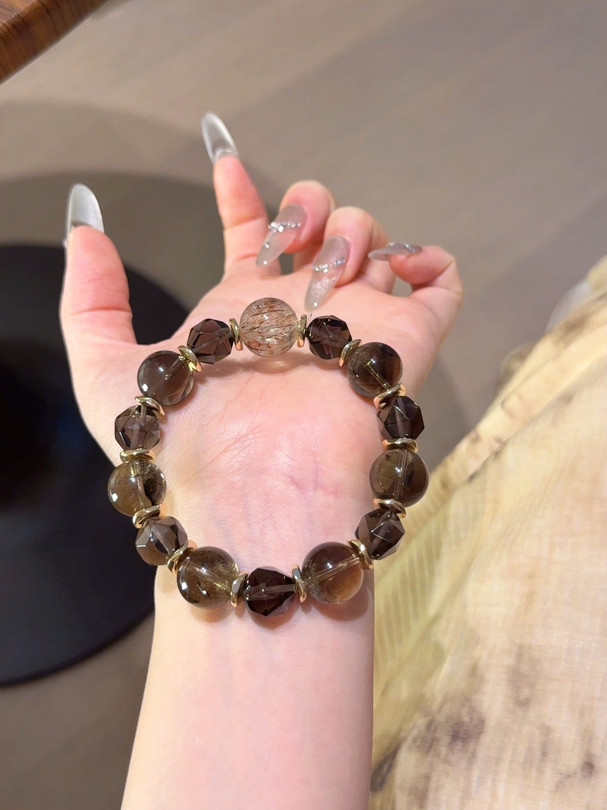 Natural Natural Crystal Crystal Bracelet —  | Handmade Crystal Jewelry