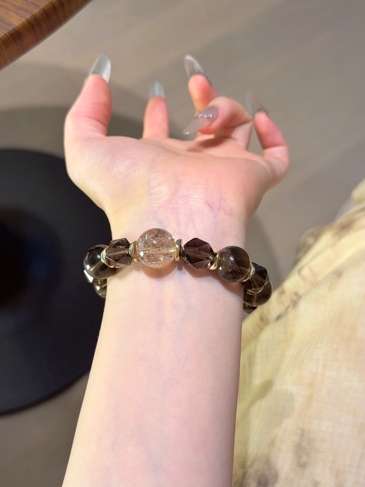 Natural Natural Crystal Crystal Bracelet —  | Handmade Crystal Jewelry