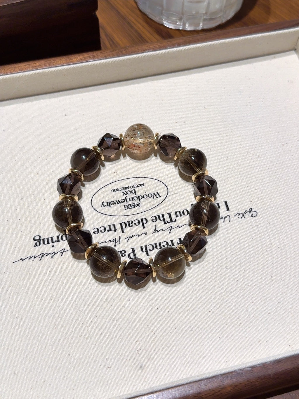 Natural Natural Crystal Crystal Bracelet —  | Handmade Crystal Jewelry