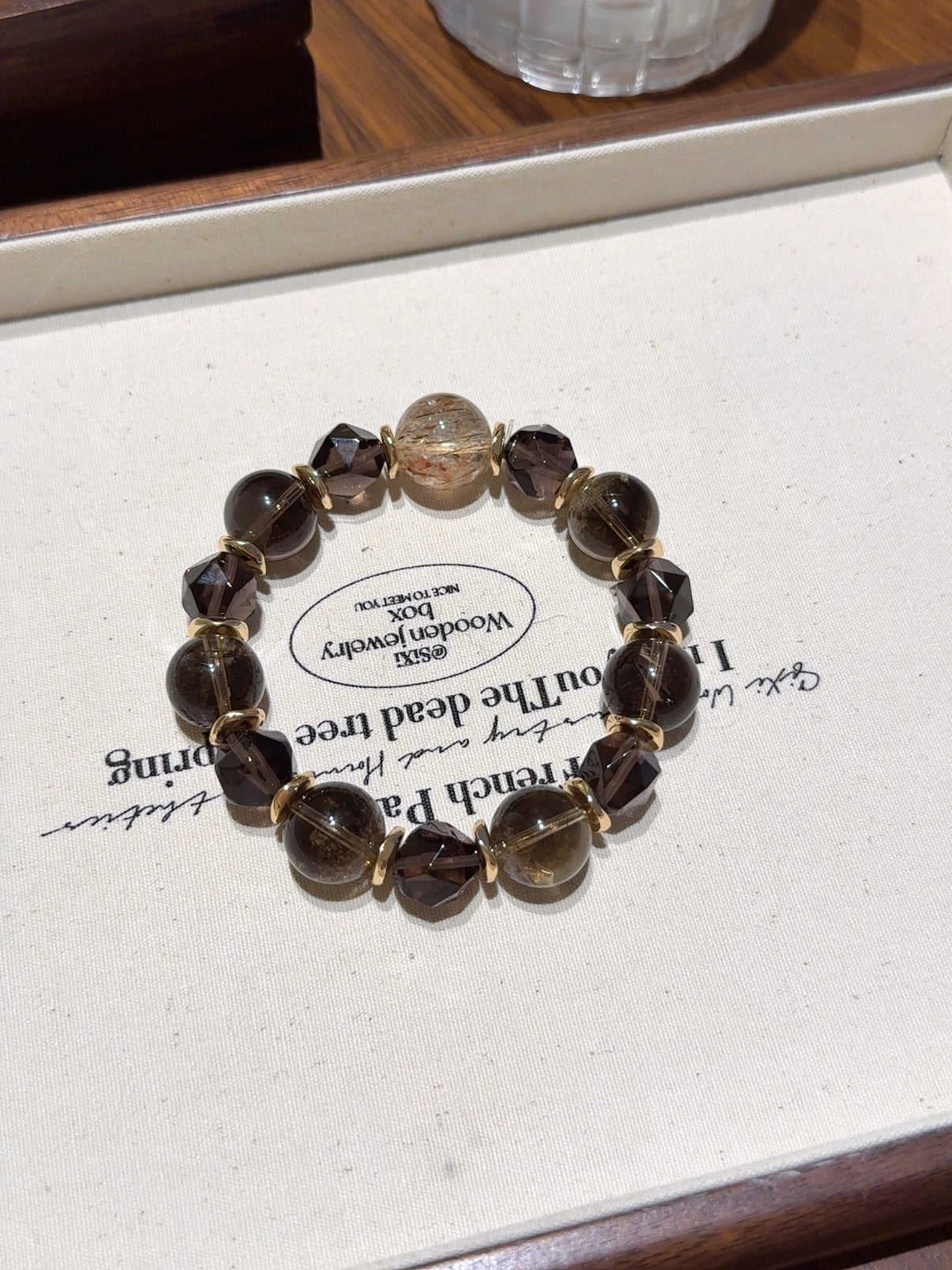 Natural Natural Crystal Crystal Bracelet —  | Handmade Crystal Jewelry
