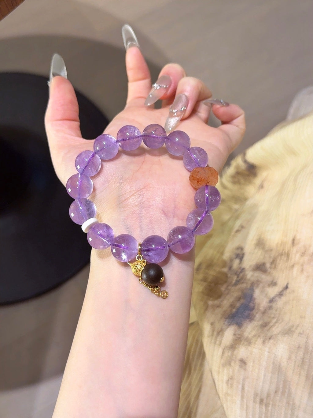 Natural Natural Crystal Crystal Bracelet —  | Handmade Crystal Jewelry