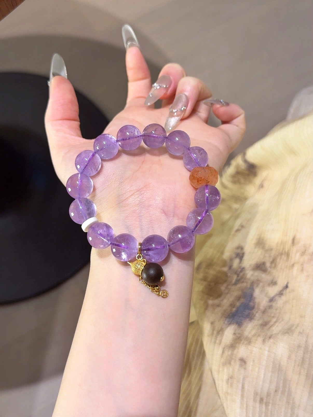 Natural Natural Crystal Crystal Bracelet —  | Handmade Crystal Jewelry