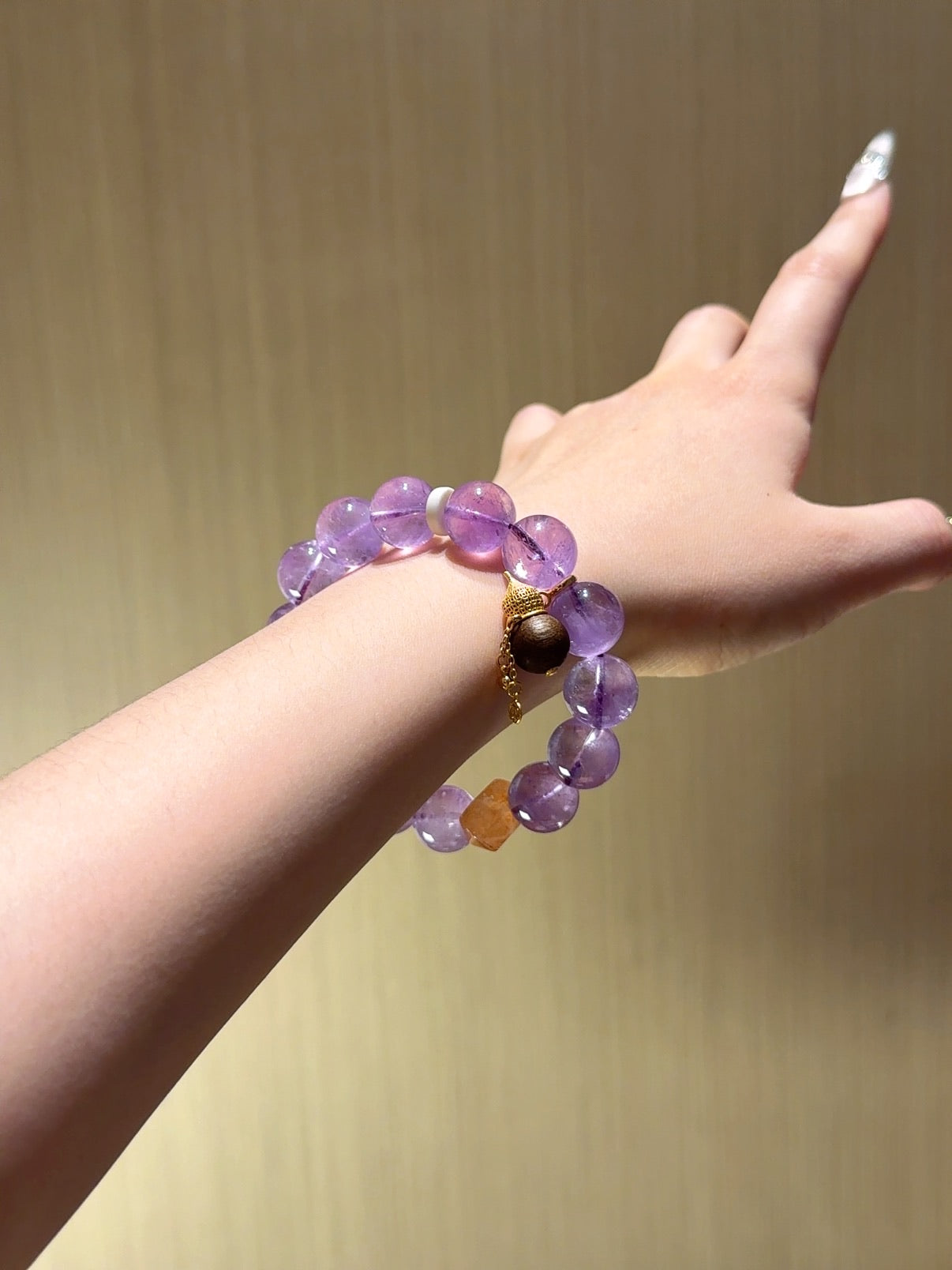 Natural Natural Crystal Crystal Bracelet —  | Handmade Crystal Jewelry