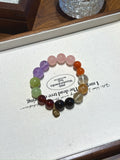 Scorpio (Constellation) Natural Crystal Bracelet — Garnet, Xiuyan Jade, Lavender Amethyst, Amethyst, Rose Quartz… | Zodiac Crystal Jewelry