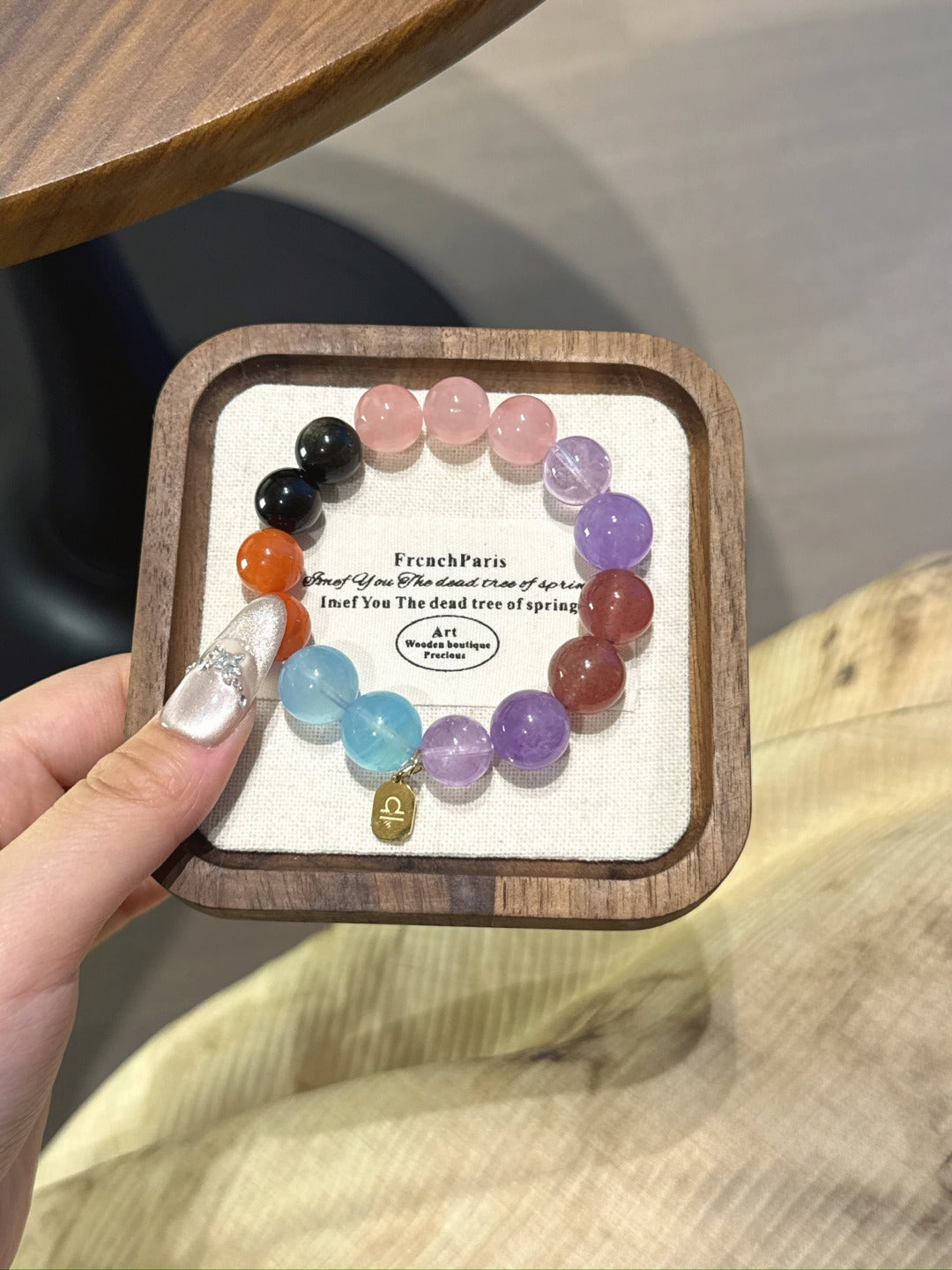 Libra (Constellation) Natural Crystal Bracelet — Aquamarine, Red Agate, Gold Sheen Obsidian, Rose Quartz, Lavender Amethyst… | Zodiac Crystal Jewelry